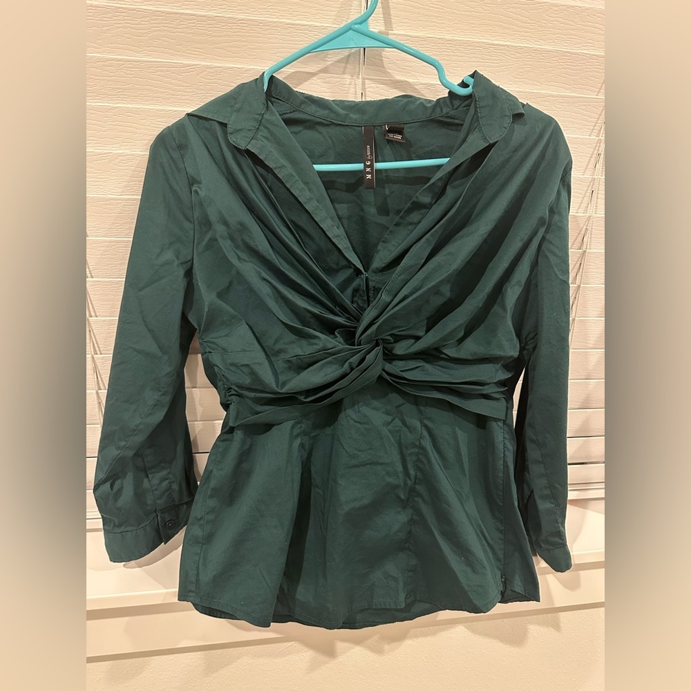 MNG by Mango Knot Front Blouse